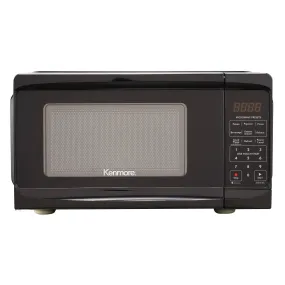 0.7 cu-ft Microwave - Black