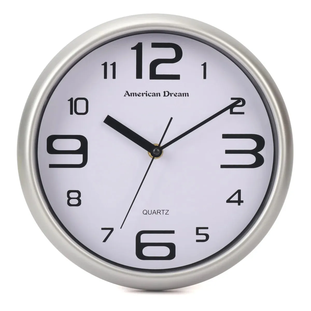 10" No-Ticking Wall Clock