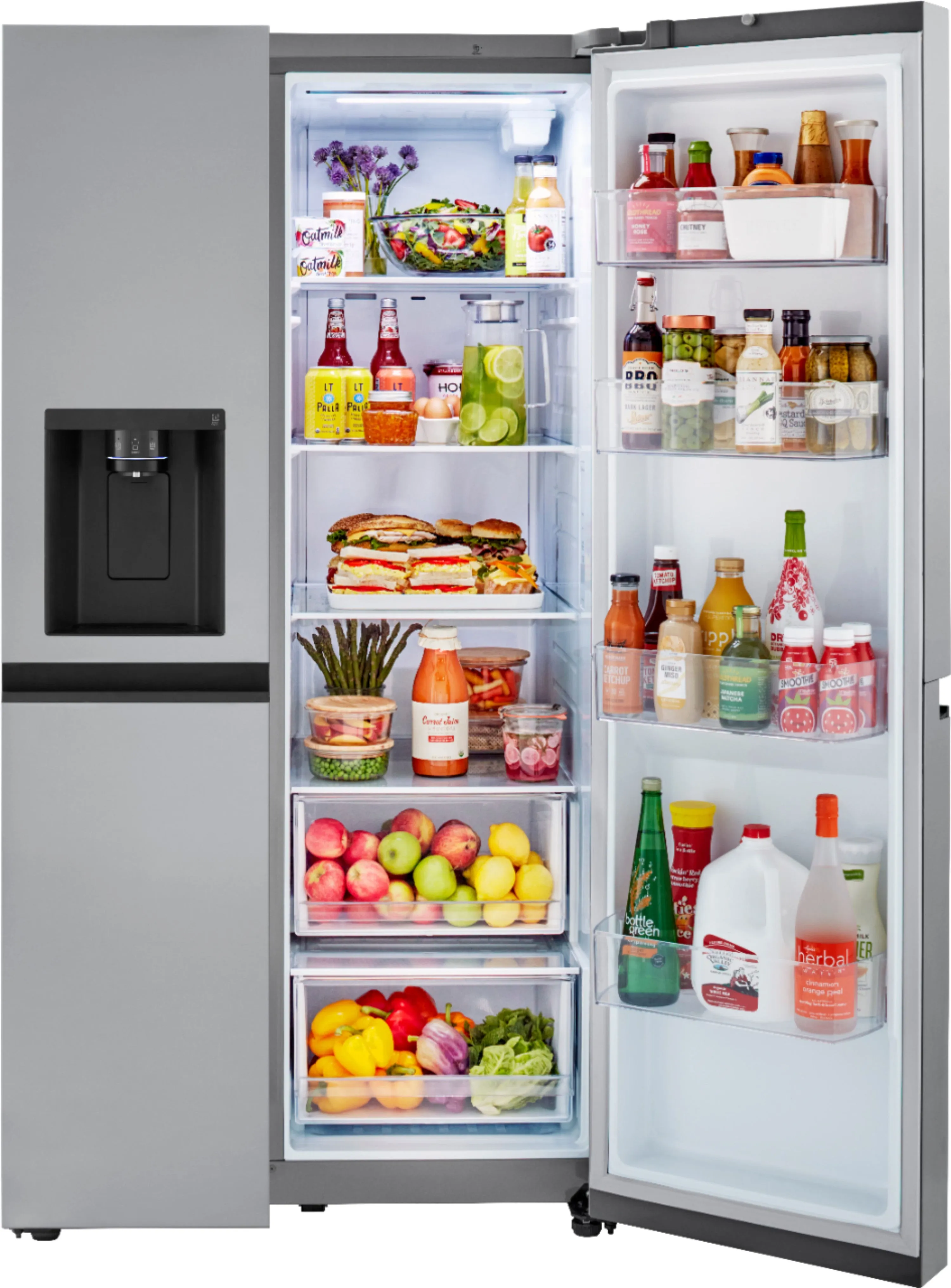 27 cu. ft. Side-by-Side Refrigerator with Craft Ice™