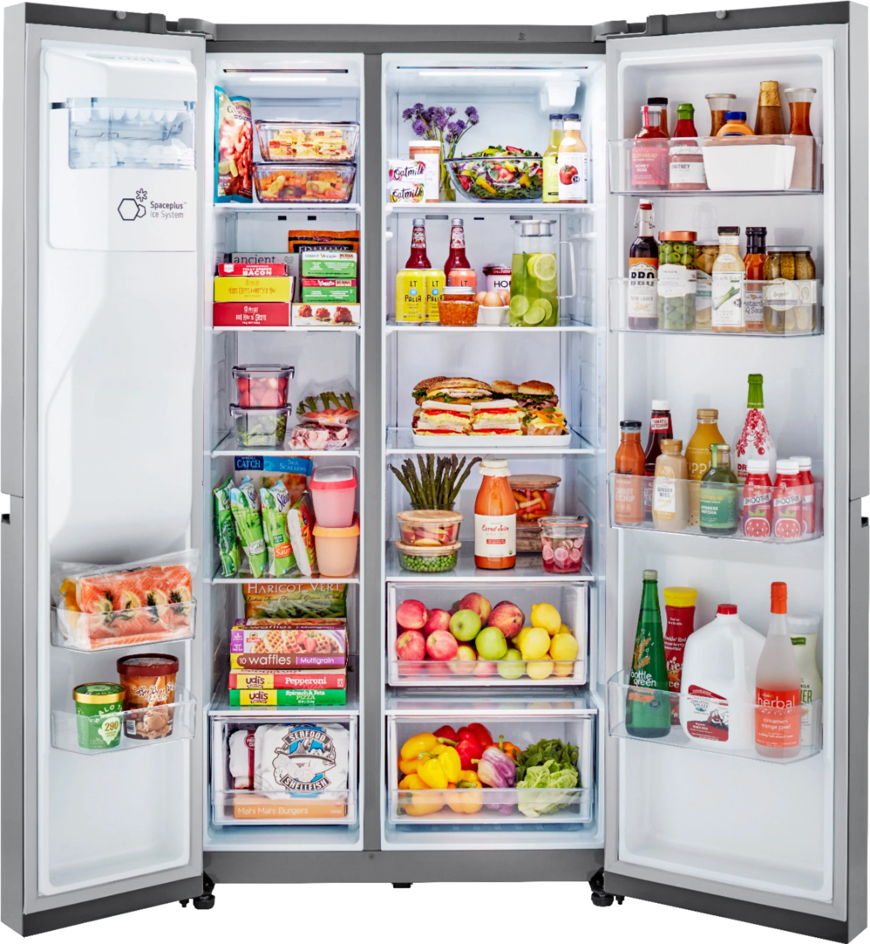 27 cu. ft. Side-by-Side Refrigerator with Craft Ice™