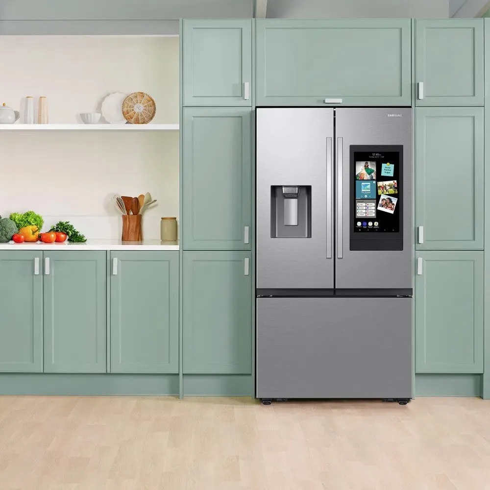 30cf French Door with Family Hub Refrigerator in Stainless Steel