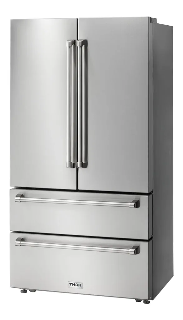 3602 22.5cf French Door Refrigerator in Stainless Steel