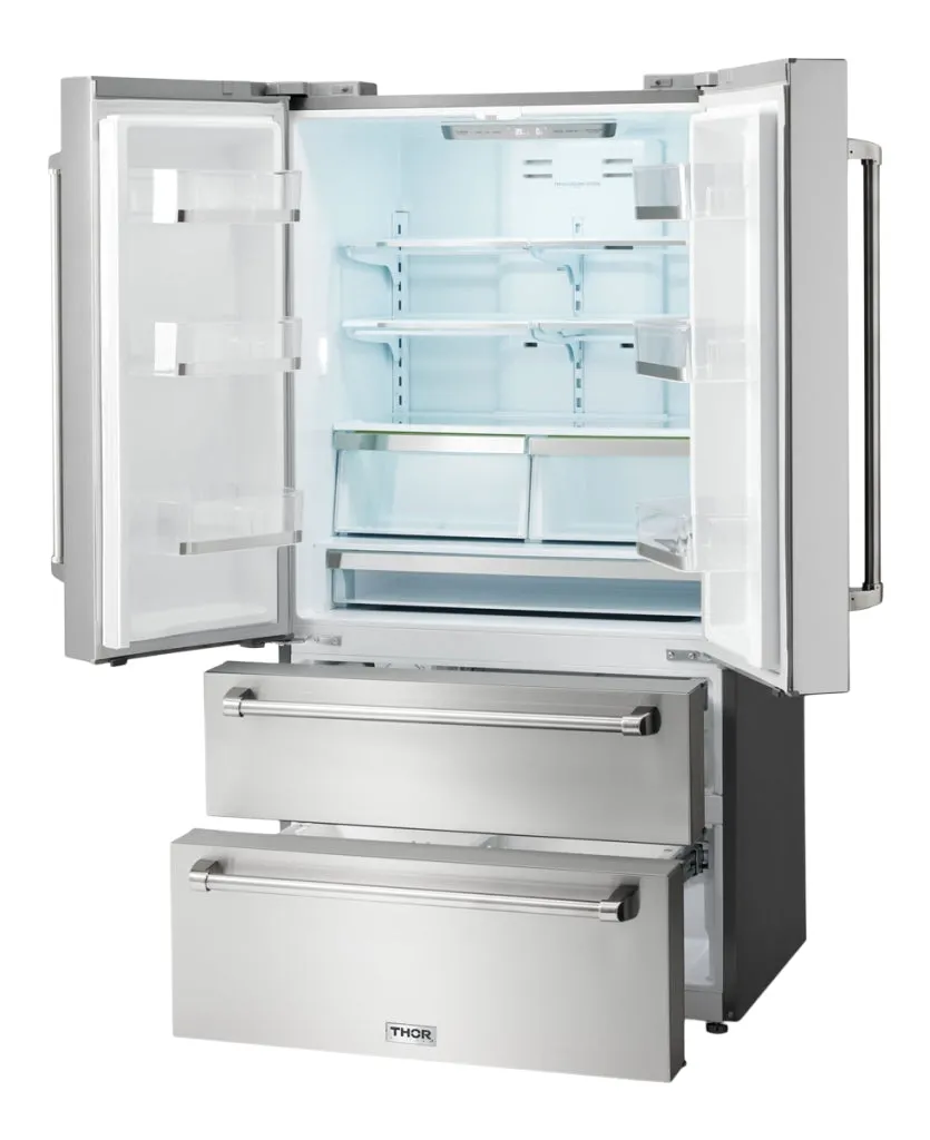 3602 22.5cf French Door Refrigerator in Stainless Steel