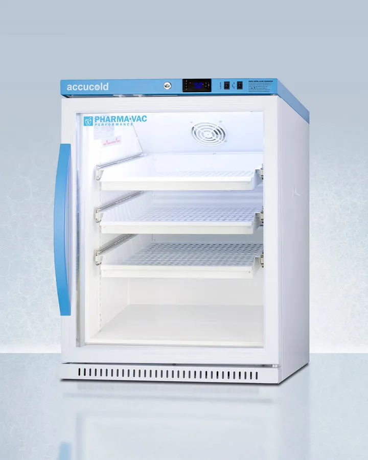 Accucold 24'' Vaccine Refrigerator ADA Height With Removable Drawers