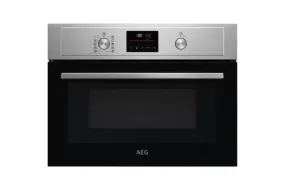 AEG 3000 Series 43L Built-in Microwave Oven | KMX365060M | Stainless Steel