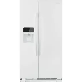 Amana 33" Side-by-Side Refrigerator with Dual Pad External Ice and Water Dispenser (ASI2175GRW)