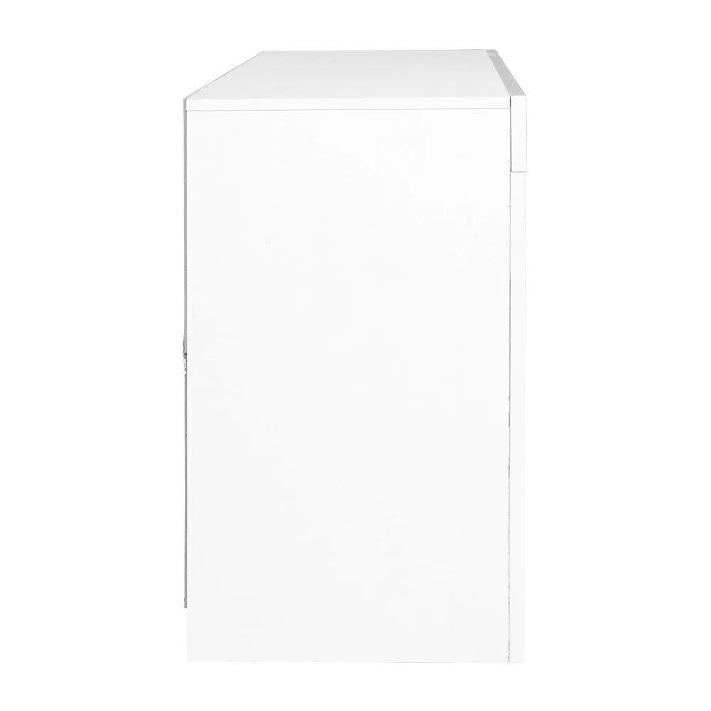 Artiss Entertainment Unit TV Cabinet LED 160cm White Anna