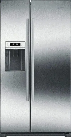 Bosch 300 Series 36" 20.2 SuperCooling Side by Side SS Refrigerator B20CS30SNS