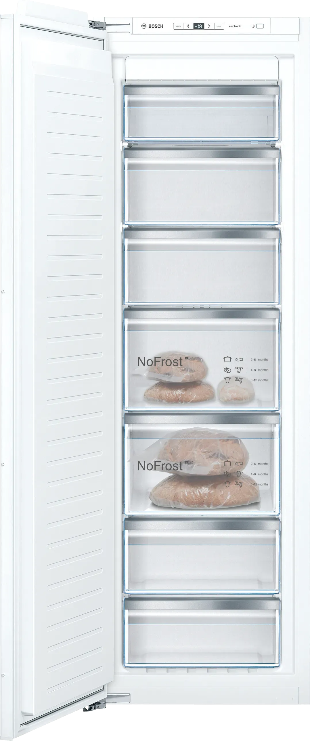 Bosch Series 6 212L NoFrost Built-In Freezer | GIN81AEF0G