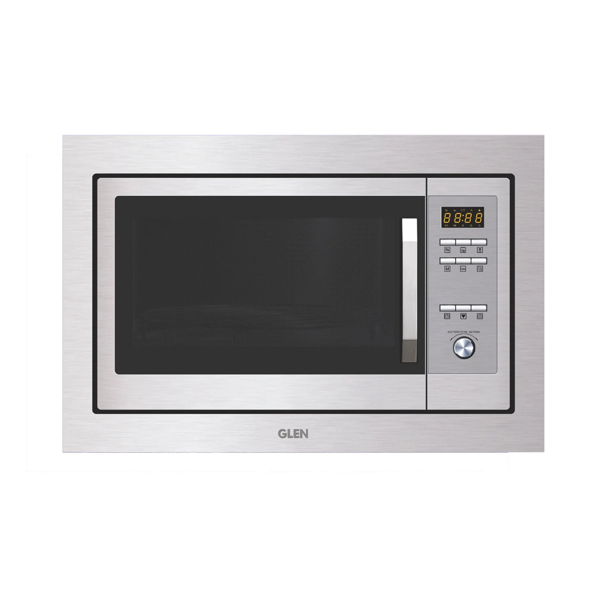 Built In Microwave with Grill Soft Touch Controls Stainless Steel 25Ltr (MO 677)