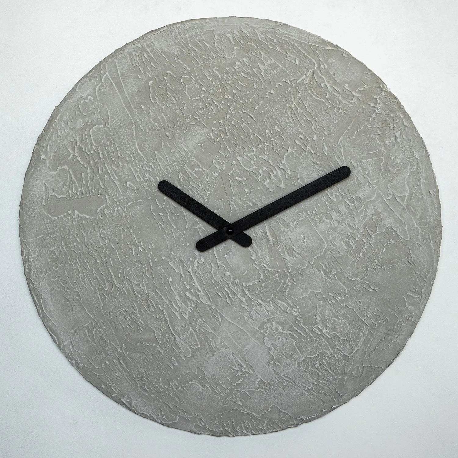 Concrete Metal Wall Clock - APS112