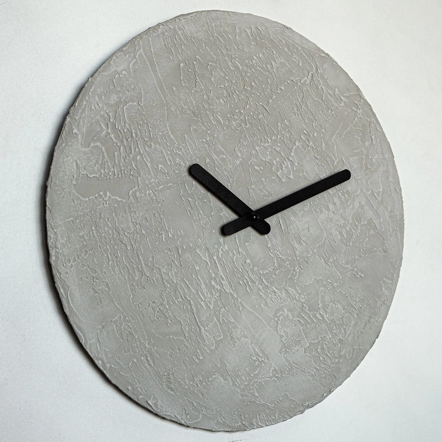 Concrete Metal Wall Clock - APS112