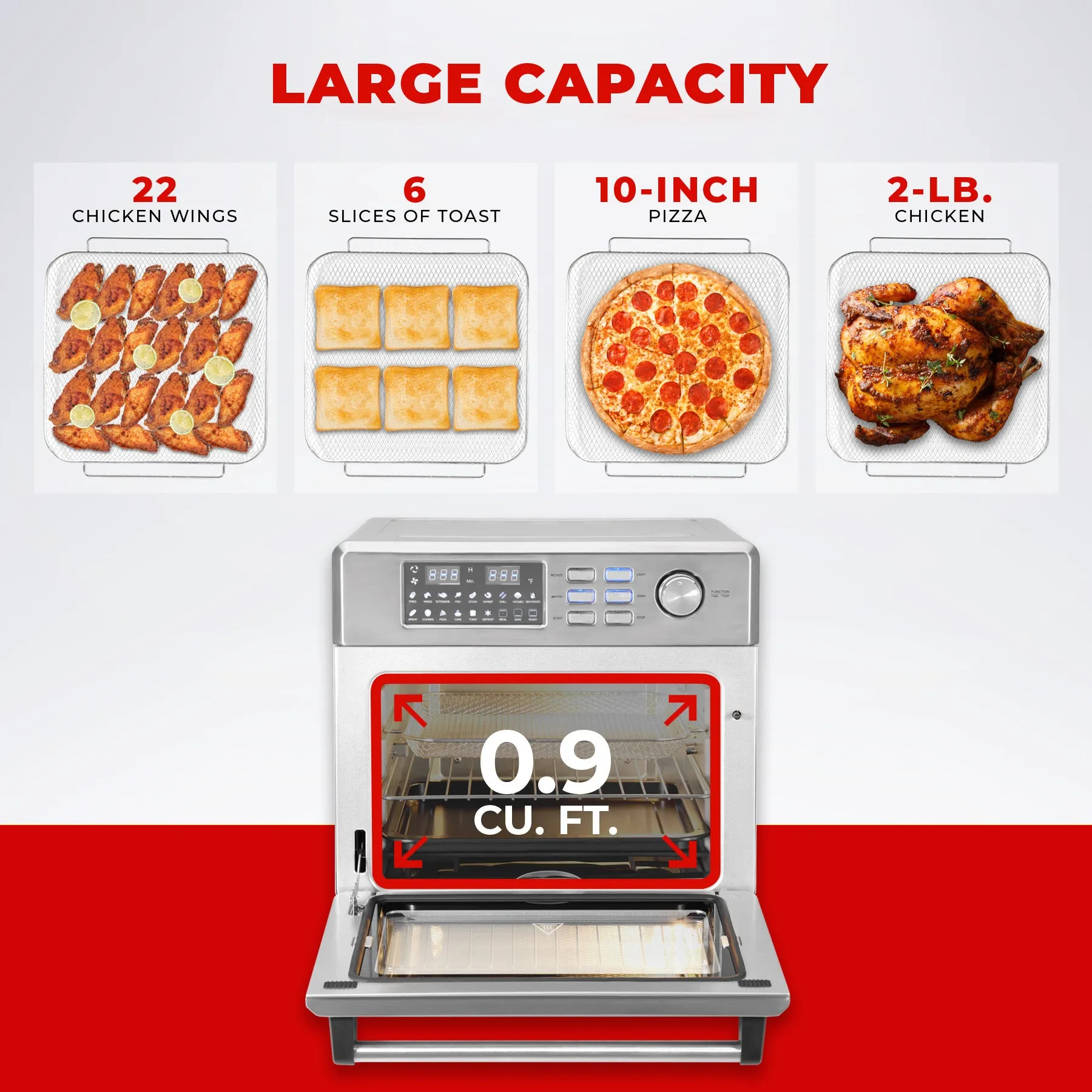 Countertop Convection Air Oven (CAFO-A2601S)