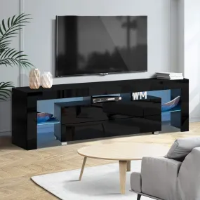 Customizable LED TV Cabinet with Drawers & Shelves - Artiss