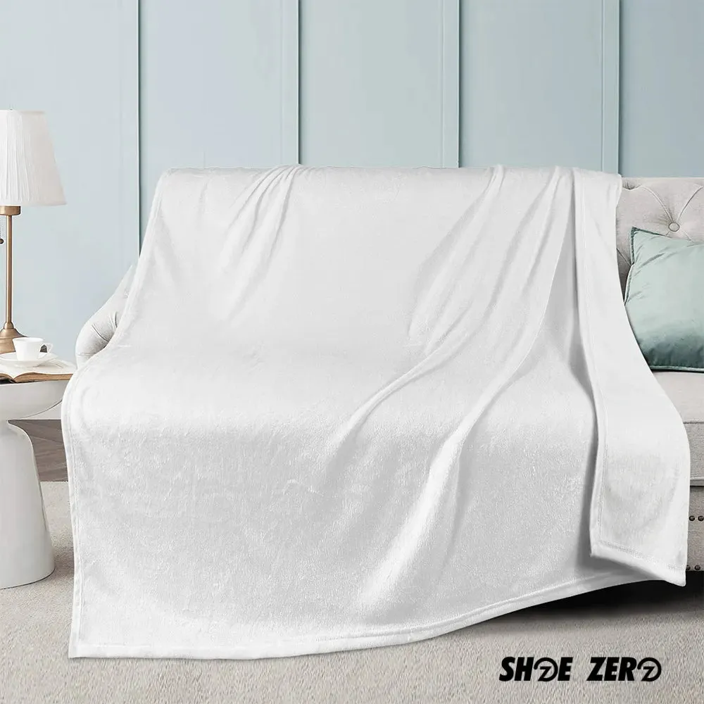 Customizable Soft Polyester Premium Fleece Blanket