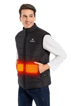 DOACE Wear men heated vest-Black(Battery not included)