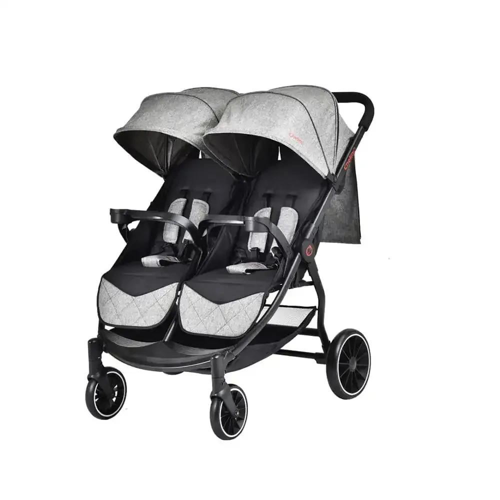 Duet side by side twin stroller