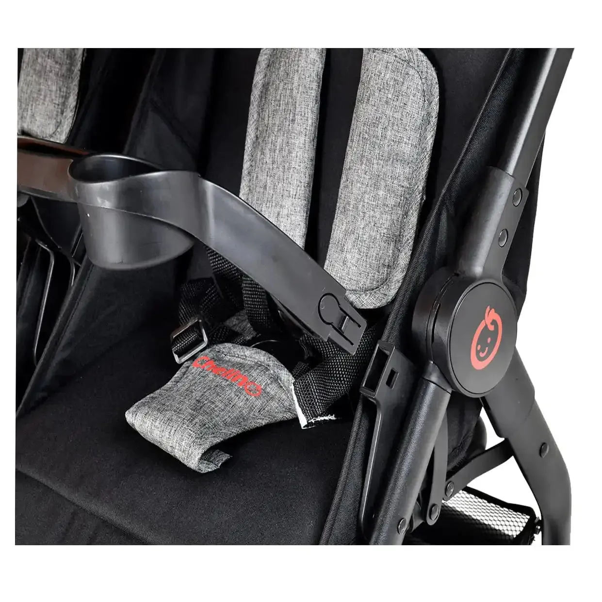 Duet side by side twin stroller