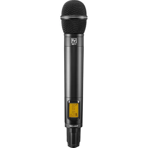 Electro-Voice RE3-ND86 Wireless Handheld Microphone System with ND86 Wireless Mic (6M: 653 to 663 MHz)-F.01U.353.081