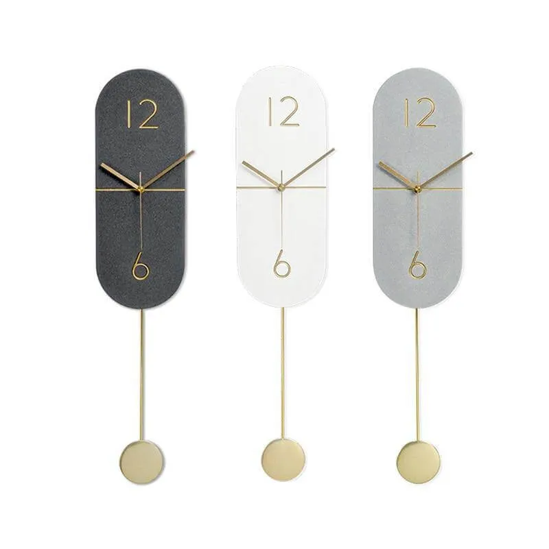 Europe Elegant Pendulum Wall Clock