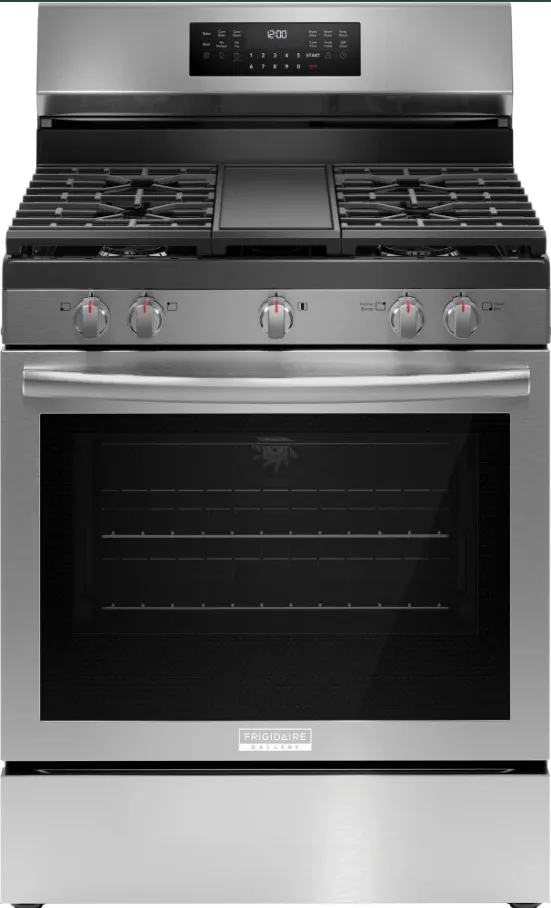 Frigidaire - Cu.ft - Stainless - Range Gas - GCRG3060BFA - Scratch and Dent - 5401