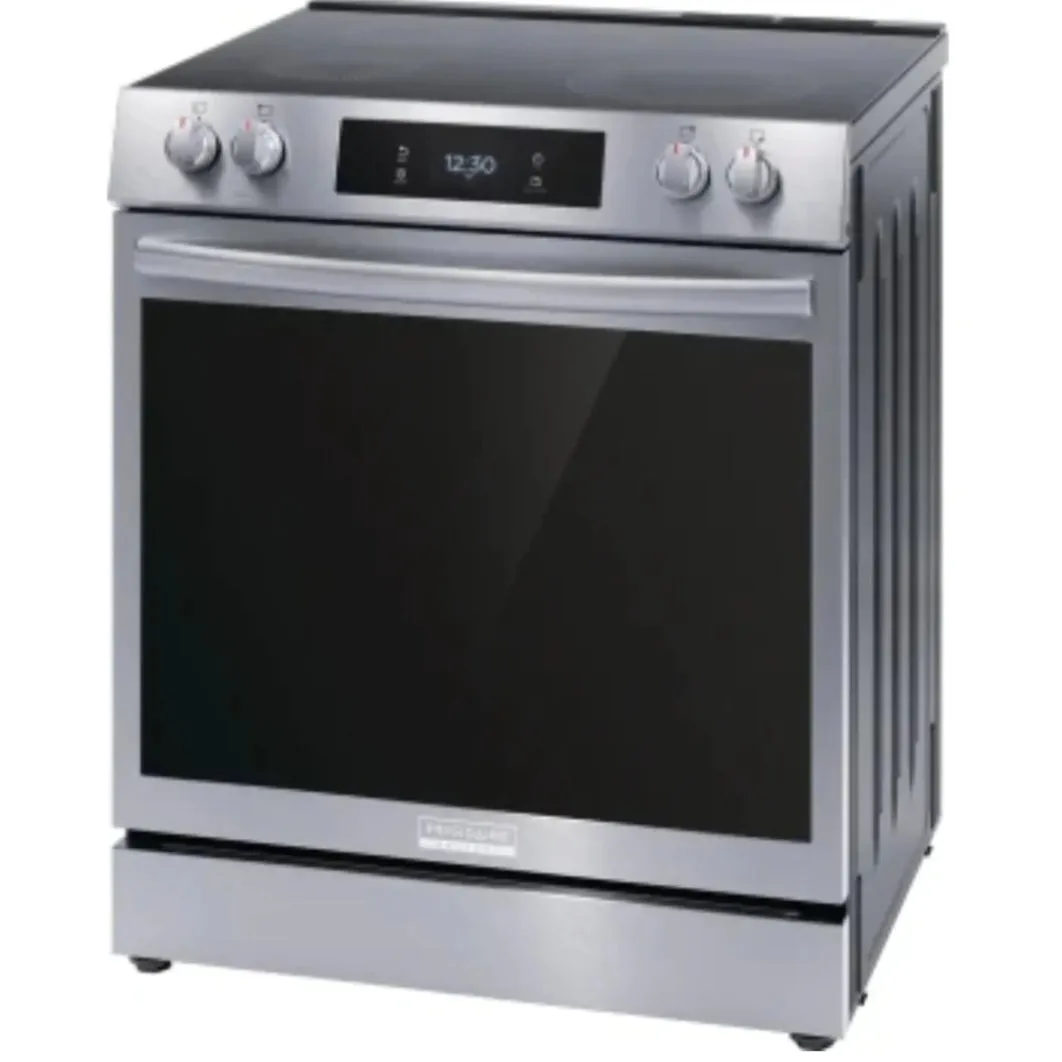 Frigidaire Gallery 30" Electric Range 5 Elements, 6.2 cu. ft.,Convection Oven & Air Fry- Stainless Steel*