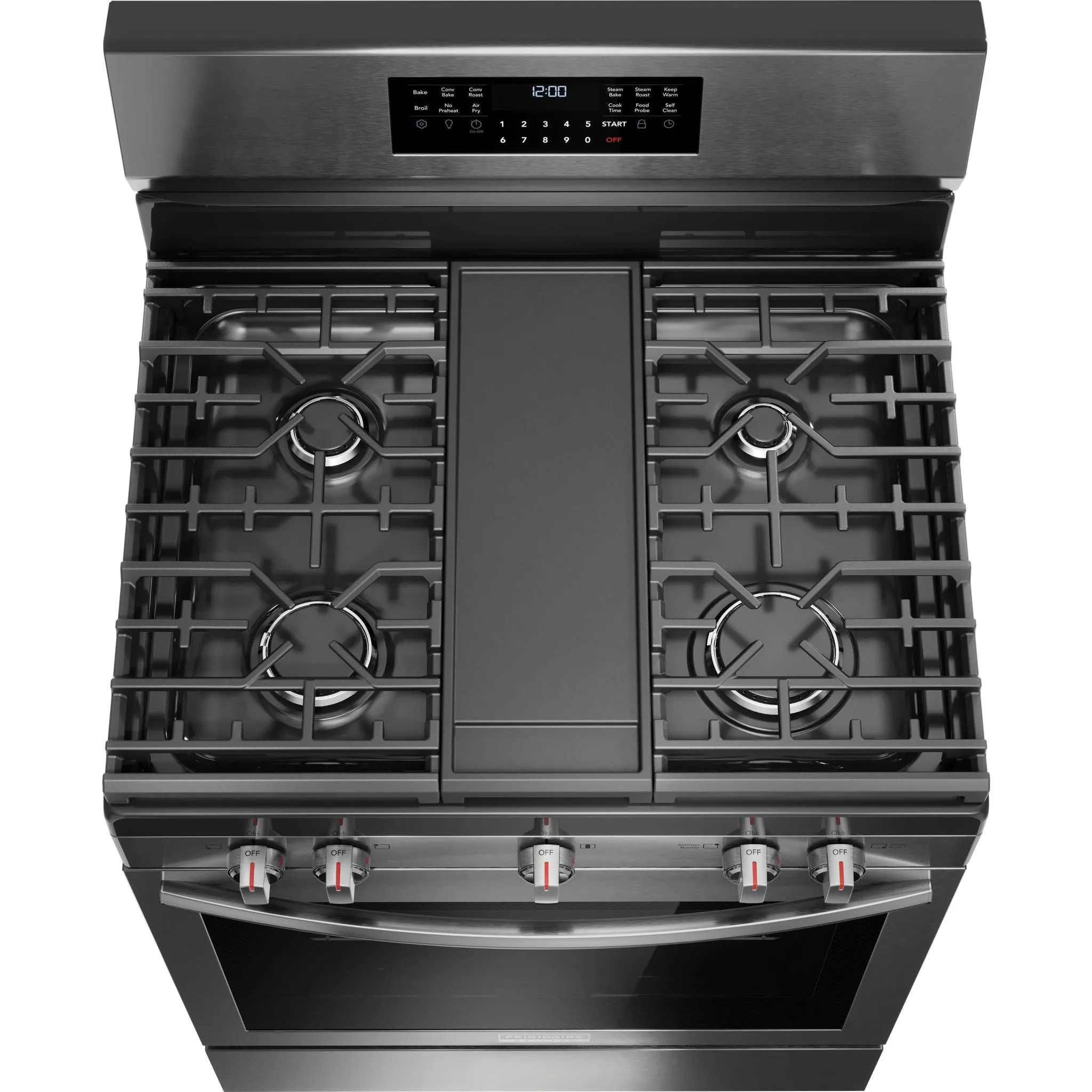 Frigidaire Gallery Gas Range (GCRG3060BD) - Black Stainless Steel