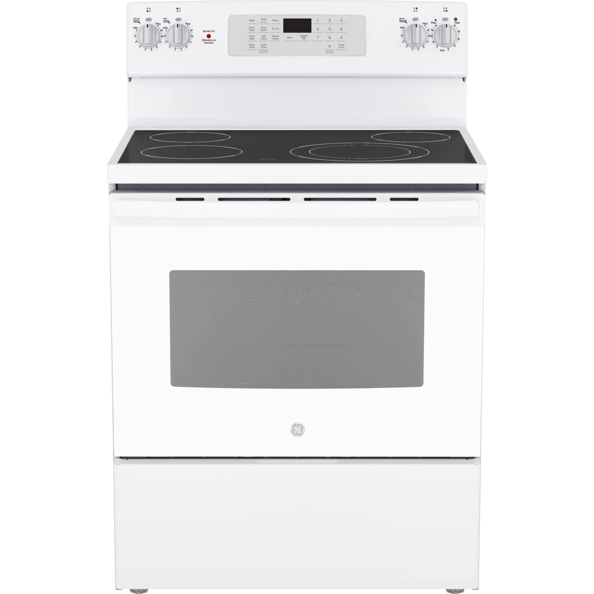 GE 30" Convection Wall Oven (JCB830DVWW) - White