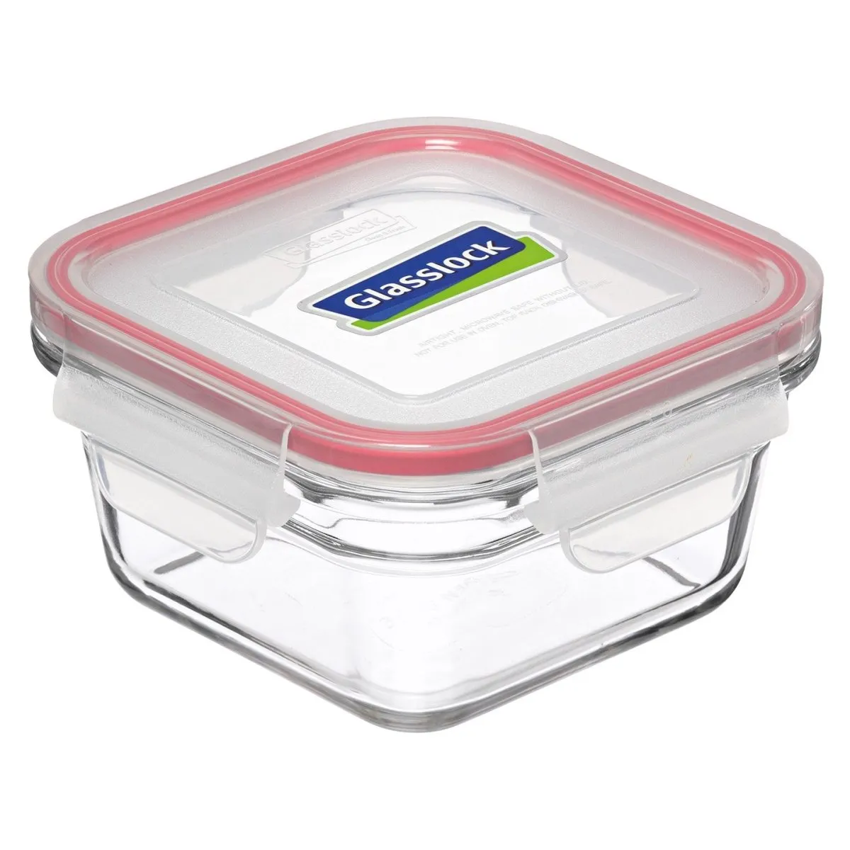 Glasslock Oven Safe Square Food Container 900ml (14.8cm)