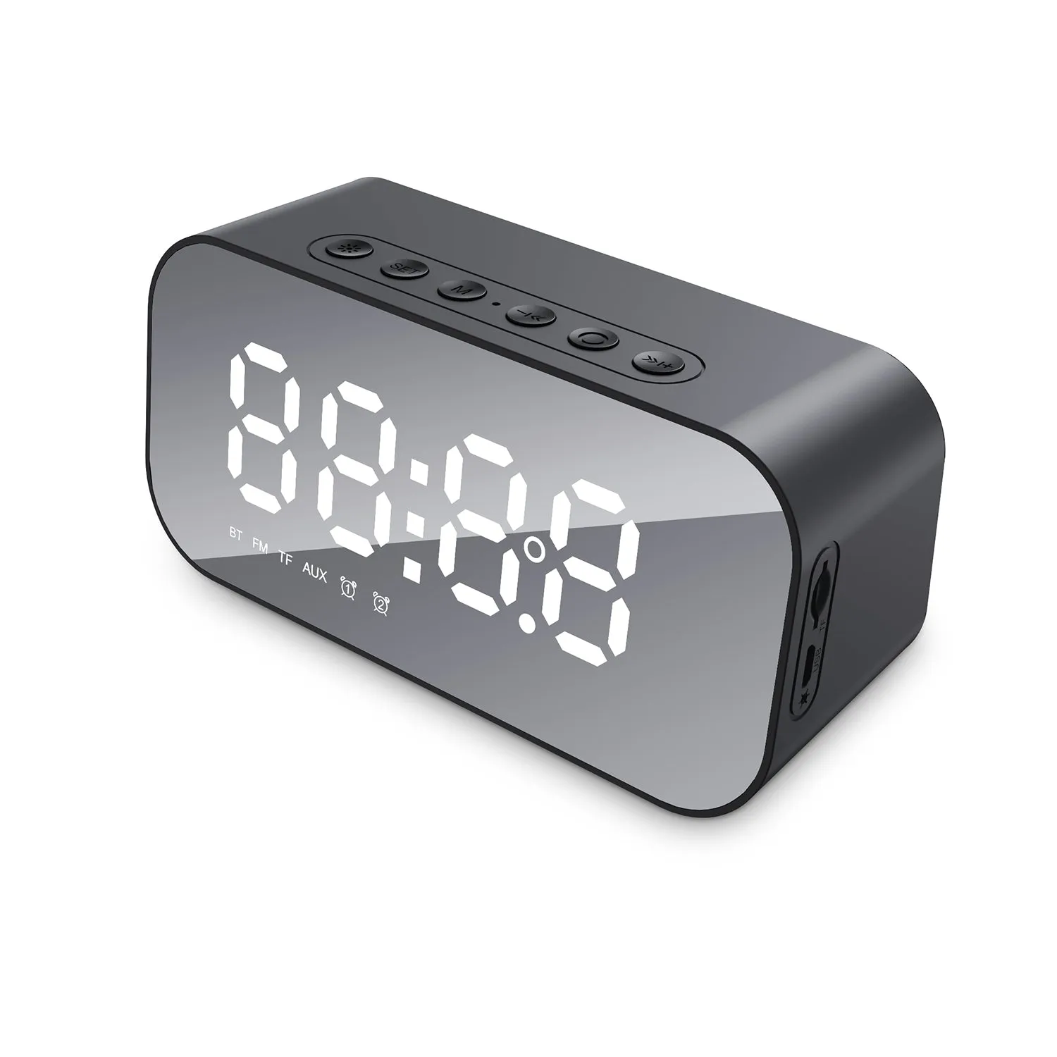 HAVIT M3 Bluetooth Speaker Alarm Clock Radio