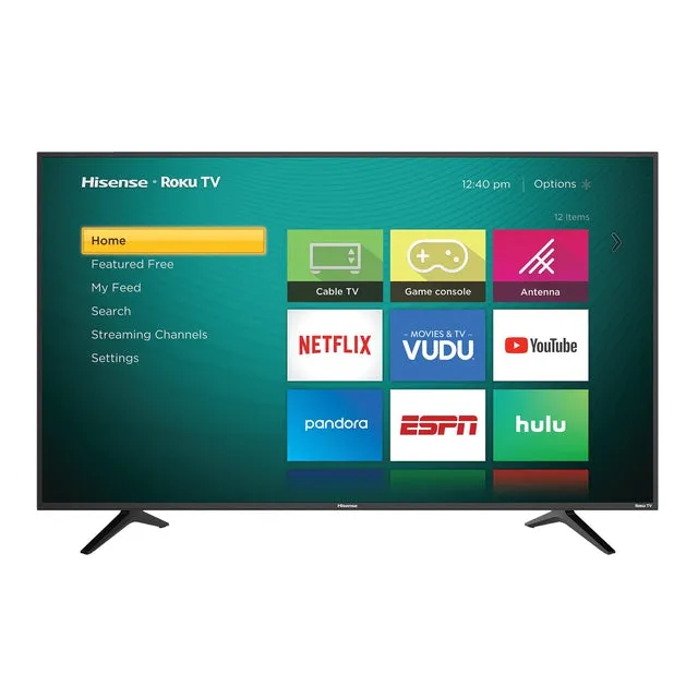 Hisense 65" Class 4K Ultra HD (2160P) HDR Roku Smart LED TV (65R6E3)