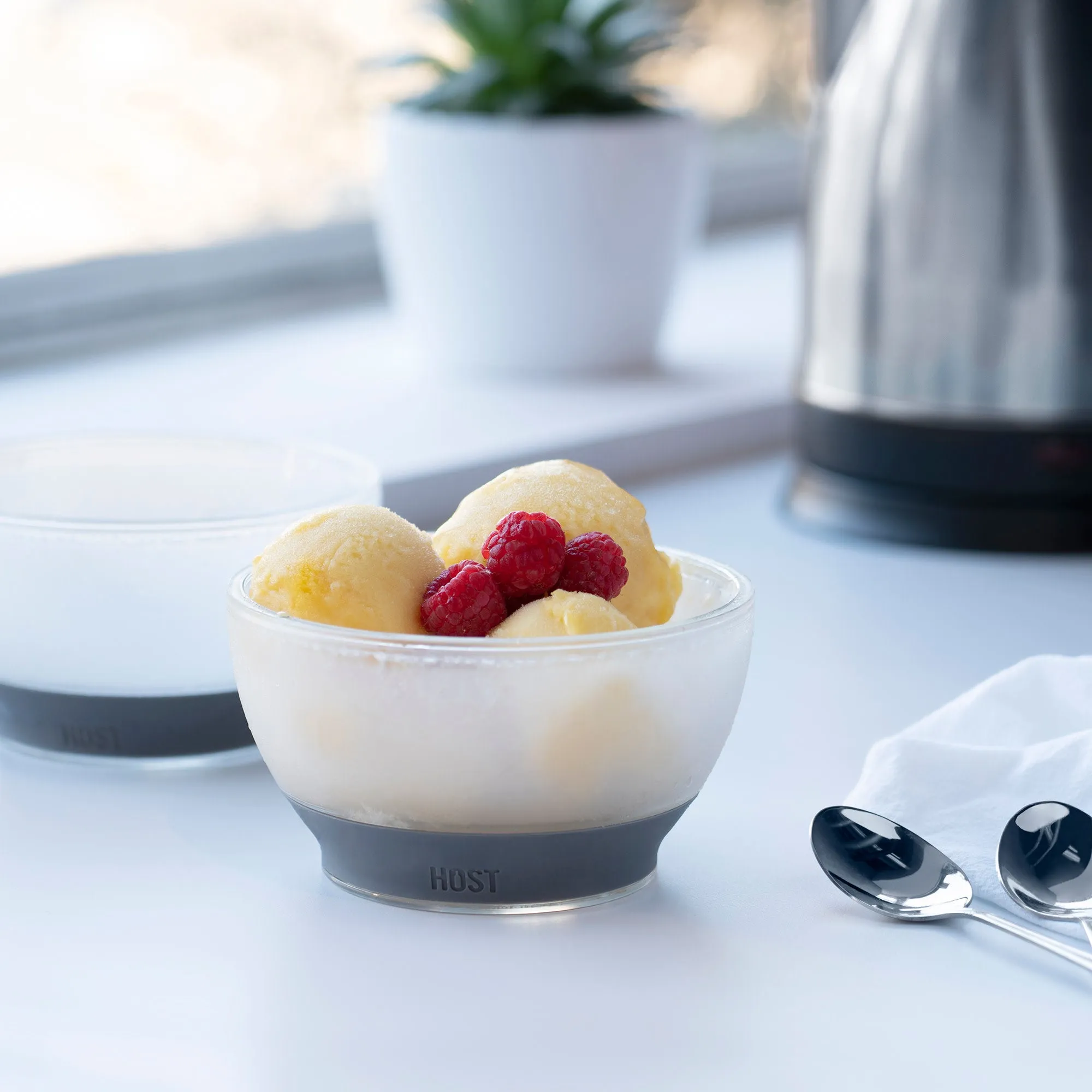 Ice Cream FREEZE™ Bowl in Grey