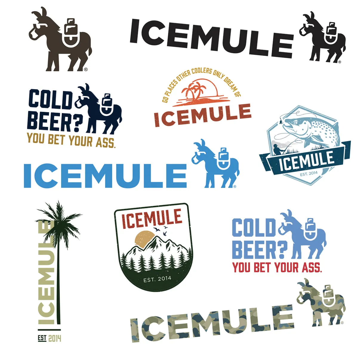 ICEMULE Sticker Pack