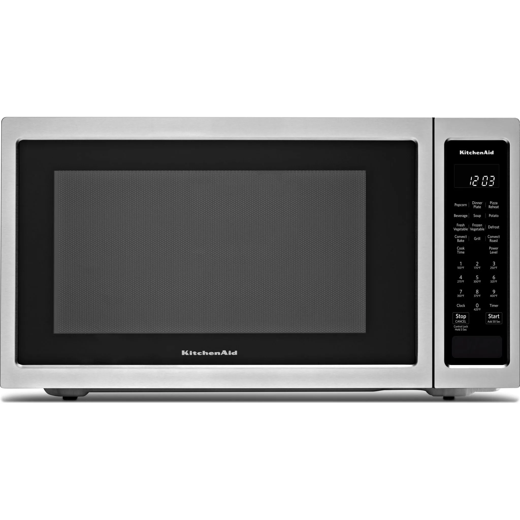 KitchenAid  21 3/4" Countertop Convection Microwave Oven - 1000 Watt (KMCC5015GSS)