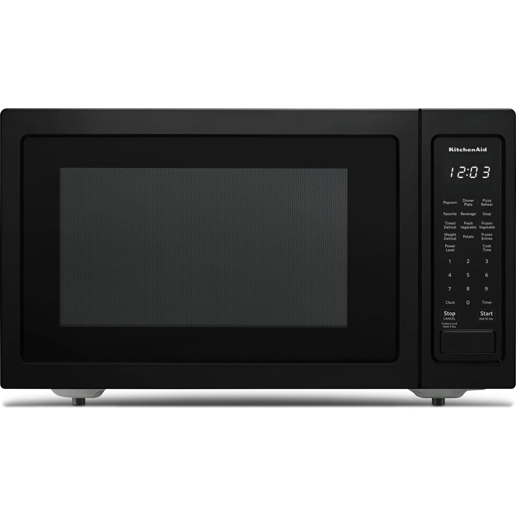 KitchenAid  21 3/4" Countertop Convection Microwave Oven with PrintShield Finish - 1000 Watt (KMCC5015GBS)