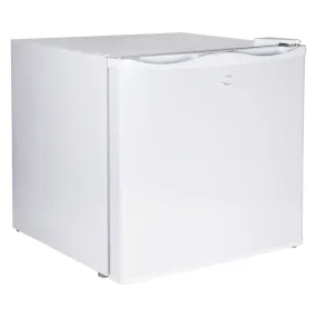 Koolatron Mini Upright Freezer 1.2 cu ft (34L) White, Energy-Efficient Manual Defrost, Space-Saving Flat Back, Reversible Door, Wire Shelf, for Apartment, Condo, Office, RV, Cabin, Dorm Room, Home Bar