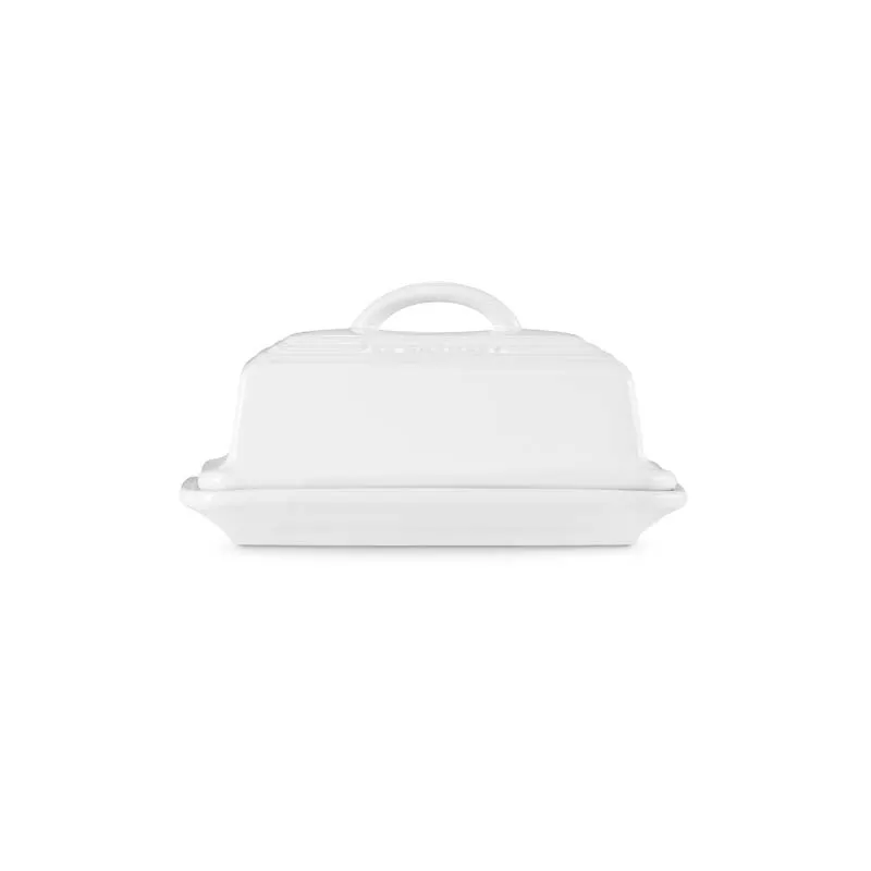 Le Creuset Stoneware Butter Dish White