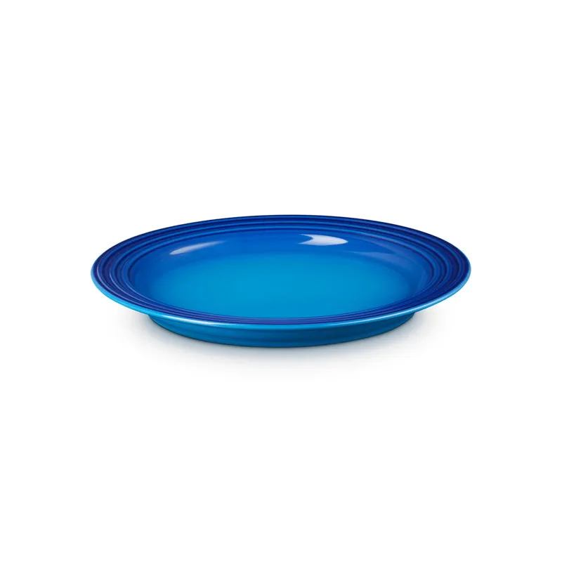 Le Creuset Stoneware Side Plate 22cm Azure