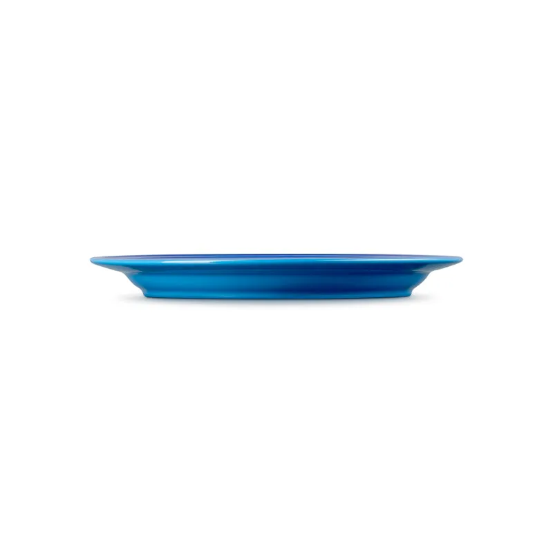 Le Creuset Stoneware Side Plate 22cm Azure