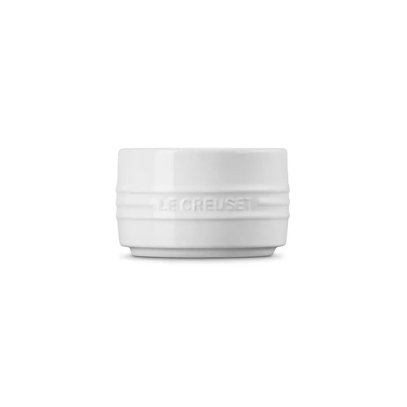 Le Creuset Stoneware Stackable Ramekin White