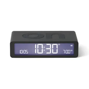 Lexon Flip Classic Reversible Alarm Clock - Grey