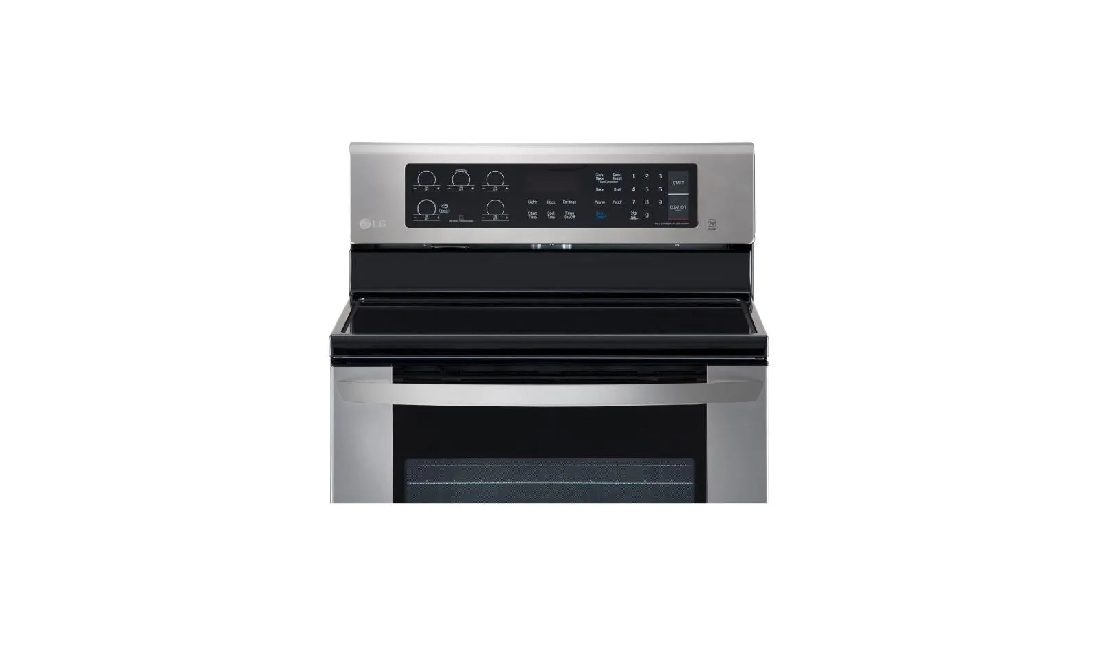 LG - 6.3 cu. ft. Electric Single Oven Range with EasyClean® -