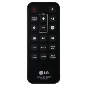 LG Remote Control (AKB74935601) for LG SH7B Hi-Fi Soundbar - Black