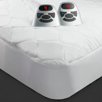 New - Queen Quilted Electric Mattress Pad - Biddeford Blankets