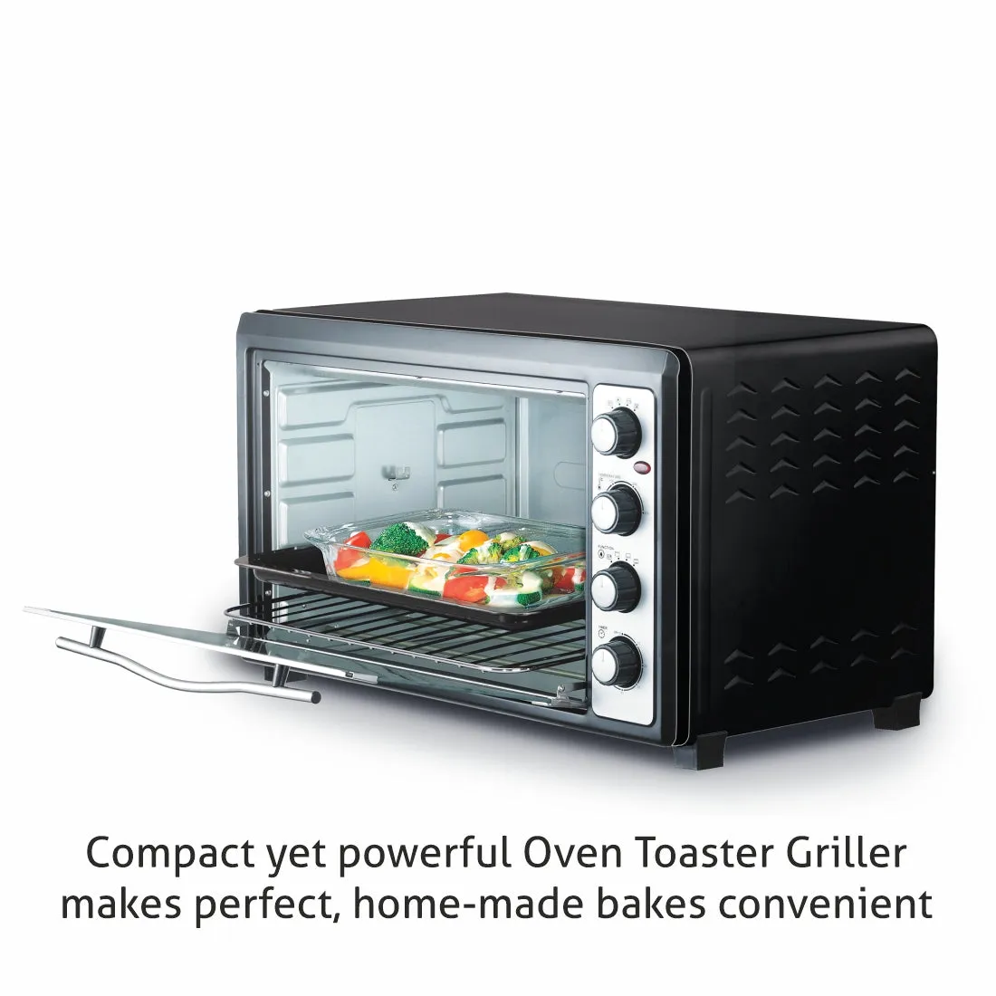 Oven Toaster Griller (OTG) -60 Litres, Rotisserie, Convection Fan, Capillary Thermostat, 2500W - Black (5060)