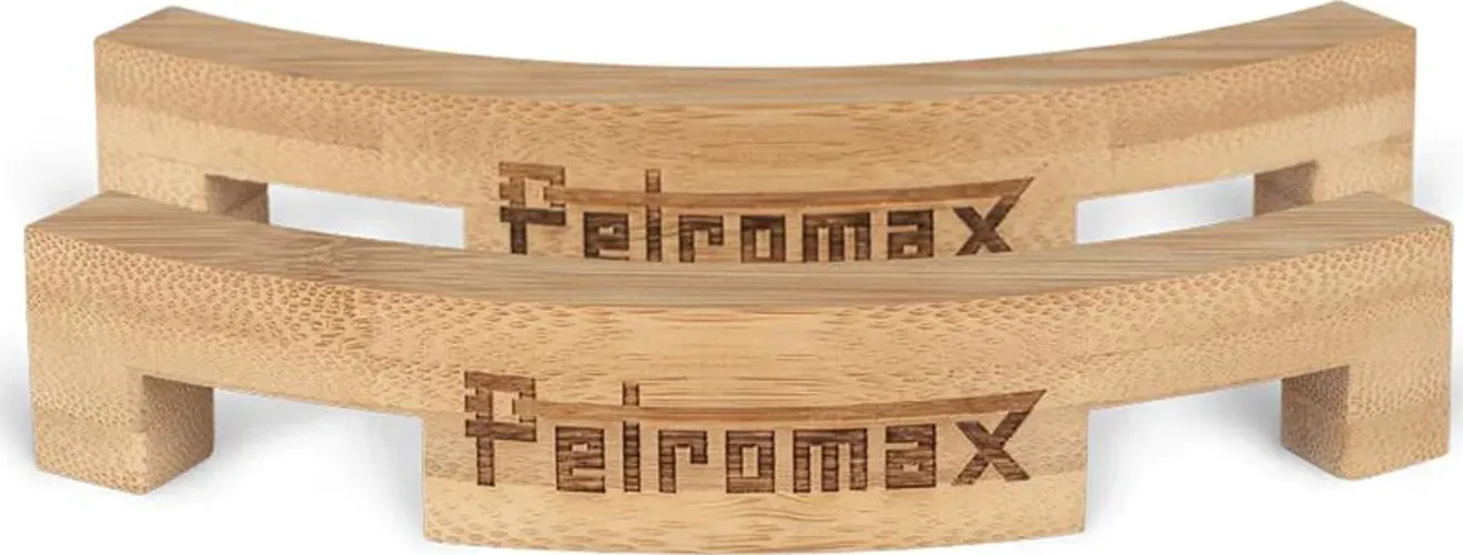 Petromax Lid Spacer For Dutch Ovens (2 Pieces) Bamboo | Buy Petromax Lid Spacer For Dutch Ovens (2 Pieces) Bamboo here | Outnorth