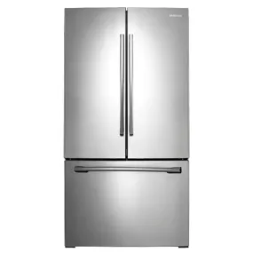 Samsung - 25.5 Cu. Ft. French Door Refrigerator with Filtered Ice Maker - Stainless steel