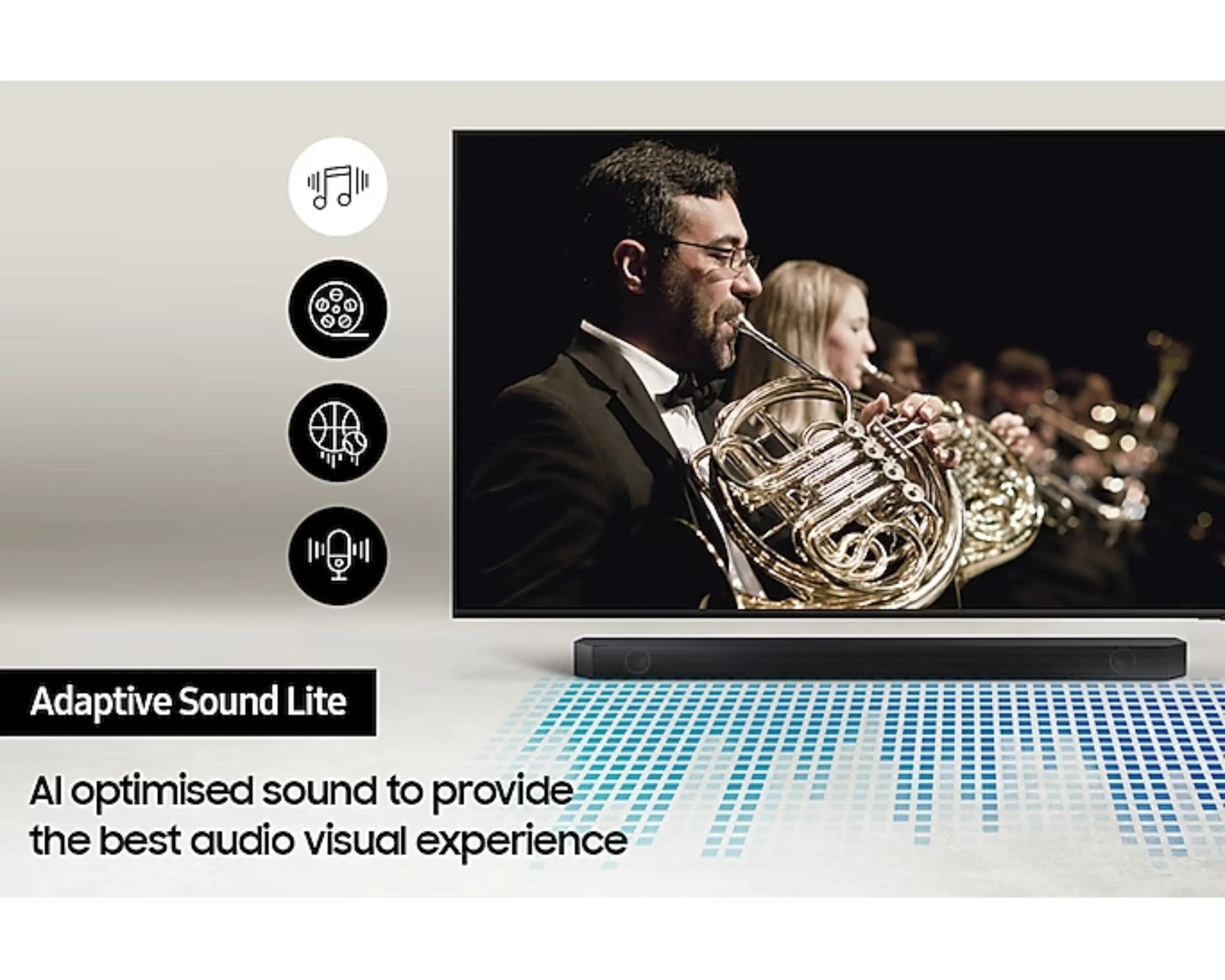 SAMSUNG HW-B530/XU SOUNDBAR WITH SUBWOOFER