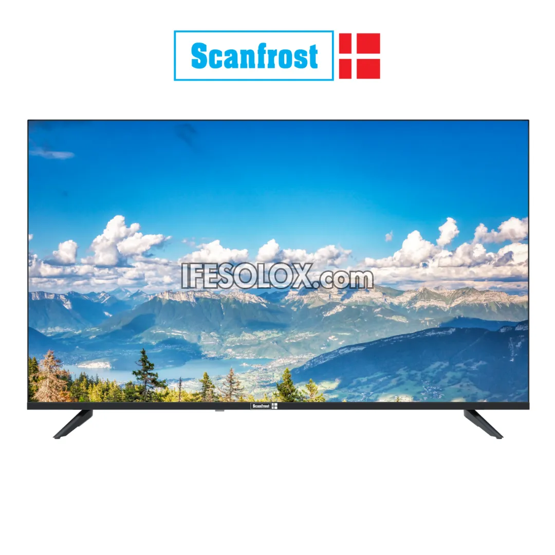 ScanFrost 43 inch SFLED43AN Andromeda Series Smart Full HD Frameless Google TV   1 Year Warranty  - Brand New