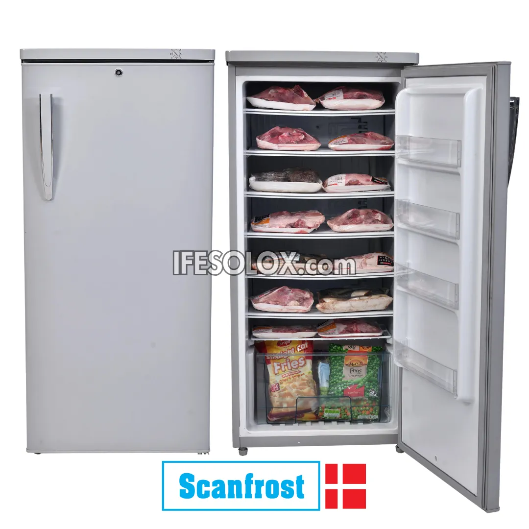 ScanFrost SVF200 Eco Series 200L Standing Deep Freezer - Brand New